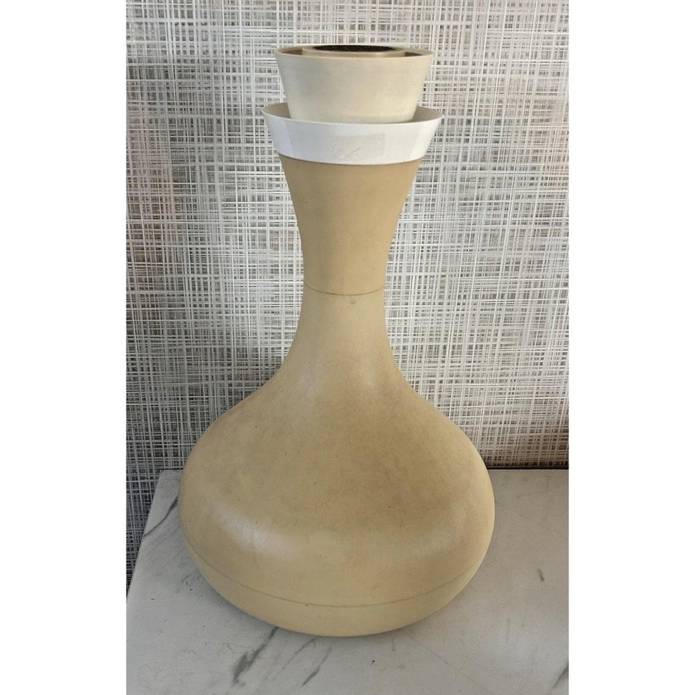 Vintage 1960s MCM Cream Therm Ware Decanter David Douglas Decanter Carafe BxAâ